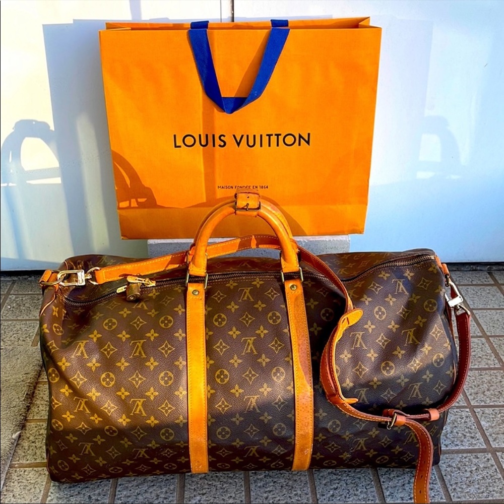 Authentic Louis Vuitton vintage speedy monogram duffle monogram